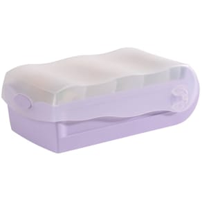 Karteibox HAN Croco, A7, transluzent/pastelllila