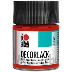 Acryllack Marabu Decorlack, kirschrot, 50 ml