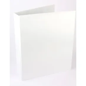 Ringpärm A4 Vit, PP-plast, ficka fram/bak, 57mm rygg