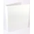 Ringpärm A4 Vit, PP-plast, ficka fram/bak, 57mm rygg