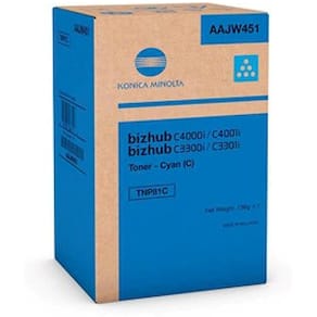 Bizhub C400i TNP81C Toner Cyan