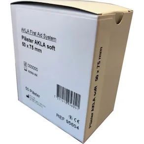 Plåster AKLA Soft NW 53x72mm 50/fp