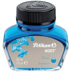 Tinte Pelikan 4001, 30 ml, türkis