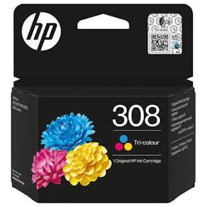 Bläckpatron HP 7FP20UE 308 Färg
