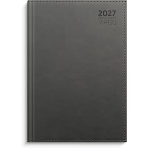 Dagbok GRIEG Virgo A5 2027 mørkgrå