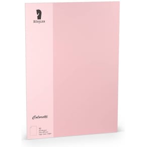 Briefbogen Rössler Coloretti, A4, 80 g/m², 10 St, rosa