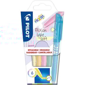 Textmarker Pilot FriXion Light, 6er-Set, sortiert