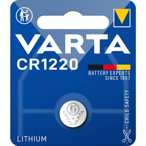 Knopfzelle VARTA Lithium CR1220, 3V, 1 Stück