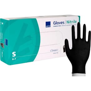 Nitrilhanske ABENA CS pf S sort (100)
