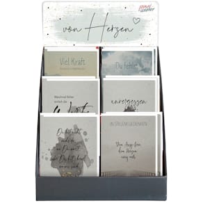 Trauerkarte BRAUN+COMPANY, sortiert