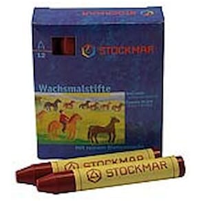 Wachsmalkreiden STOCKMAR, karmin, 12 Stück