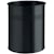 Papiermand Durable, metaal, 15 l, smalle perforatie, zwart