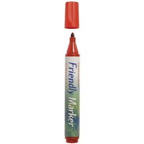 Märkpenna Friendly Marker Röd, konisk, 1mm