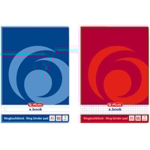 Collegeblock Herlitz, A5, 100 Blatt, sortiert