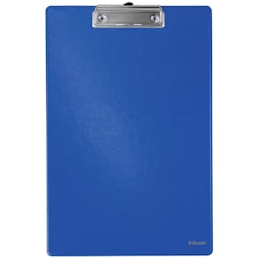Klemplaat Esselte, PP, A4, blauw