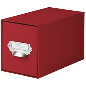 CD-Schubladenbox Rössler S.O.H.O., rot