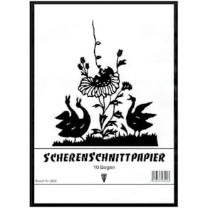 Scherenschnittpapier PVP, Heft, A3