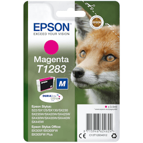 Bläckpatron EPSON C13T12834012 Magenta