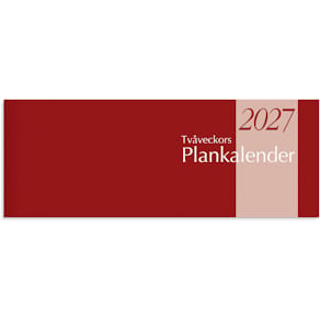 Burde Tvåveckors Plankalender 2027