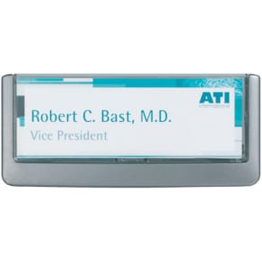 Türschild Durable CLICK SIGN, graphit