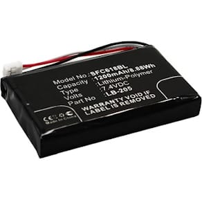 Rechargeable battery for Safescan 6165