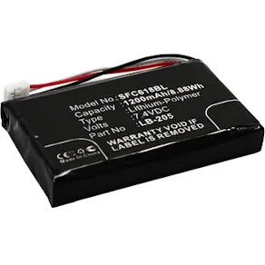 Rechargeable battery for Safescan 6165