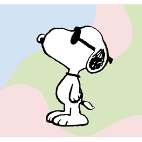 Motivserviette BRAUN + COMPANY Snoopy