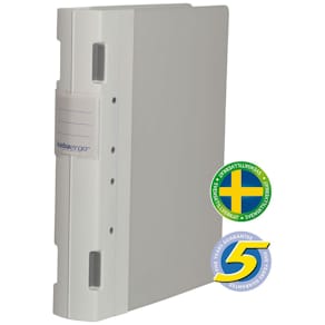 Gaffelpärm Plast KEBAErgo A4 Vit/Neutral, 55mm