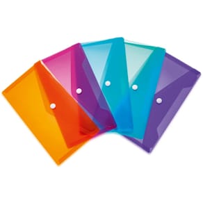 Brieftasche HERMA PP, DIN lang, transparent, 5 Stück