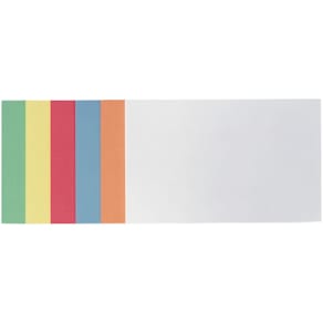 Moderationskarten FRANKEN, selbstklebend, 6 Farben, sortiert