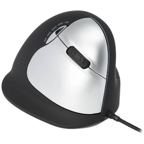 Maus R-Go Tools HE, ergonomisch, 75x83x106mm, schwarz