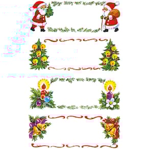Geschenkaufkleber Avery Zweckform Season, Weihnachten