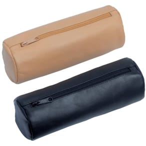 Schlamperrolle Alassio Leder, schwarz