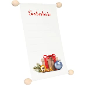 Weihnachtsgutschein RNK Idee & Stil, A6