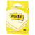 Notitieblaadjes Post-it Notes, 76 x 76 mm, geel, 100 vel, blister