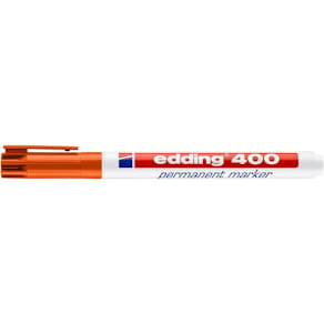 Permanentmarker edding 400, 1 mm, orange