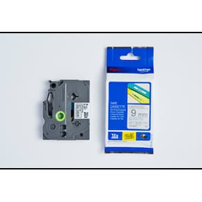 Brother TZe tape 9mmx8m black/silver mat