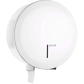 Toiletpapirdispenser Katrin Gigant L, metal hvid