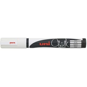 Vattenbaserad CHALK MARKER PWE-5M vit