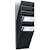 Folderhouder Durable Flexiboxx 6 A4, zwart