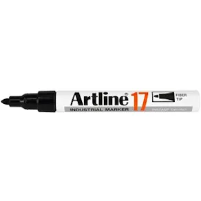 Märkpenna ARTLINE 17 Industri rund svart