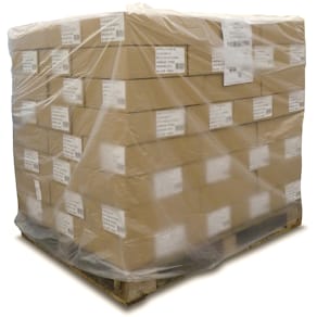 Plasthætte, 45 µm, 1200 + 900 x 1200 mm LD-PE, transparent, 2