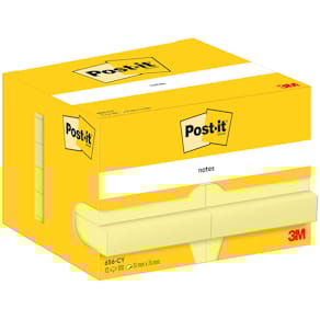 Post-It Gul, 51x76mm, 12st
