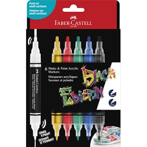 Fiberpenna shake&Paint classic 6/fp