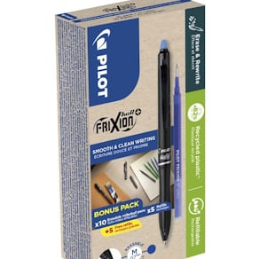Kuglepen Pilot FriXion sletbar 0,7 mm, blå, 10+10