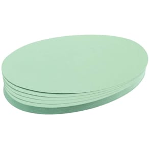 Moderationskarte FRANKEN, 11 x 19 cm, hellgrün