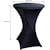 Hoes Brasq voor statafel, diameter 80 cm, zwart