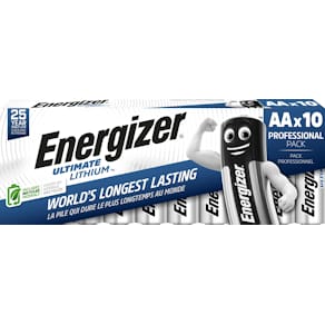 Energizer Batteri Ultimate AA, 10/FP