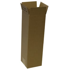 Bølgepapkasse Master'in 1 flaske 106x106x365 mm, 2-lags, 25 stk