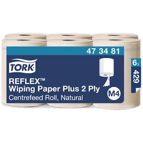 Torkrulle TORK Natur M4 Reflex 2lag 6/fp